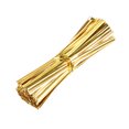 thumbnail image 4 of Unique Bargains 4-Inches Metallic Twist Ties for Bags Gold 1000pcs, 4 of 4