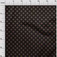 thumbnail image 3 of oneOone Velvet Black Fabric Asian Floral Craft Projects Decor Fabric Printed By The Yard 58 Inch Wide, 3 of 4