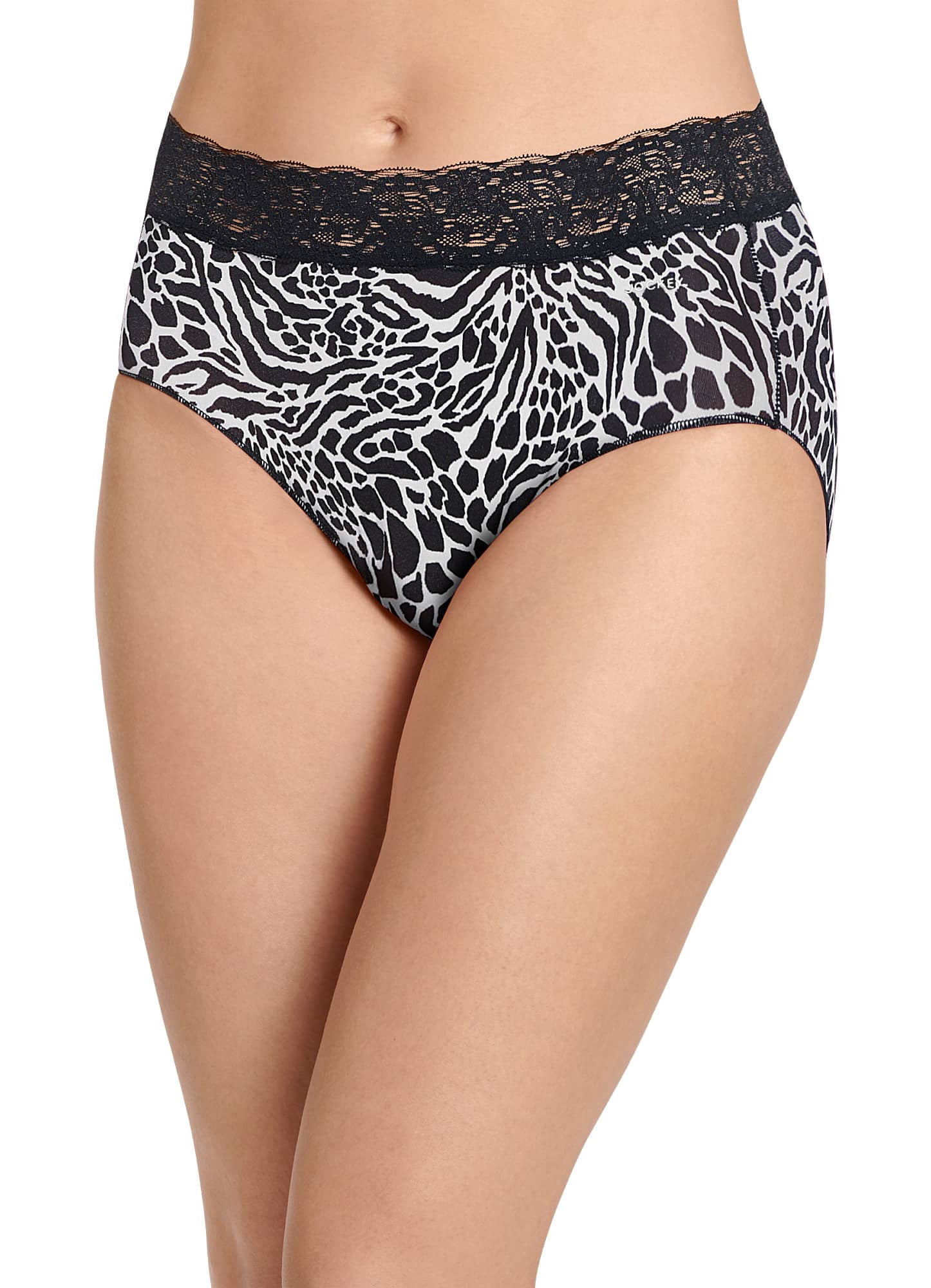 Jockey No Panty Line Promise Tactel Lace Hip Brief