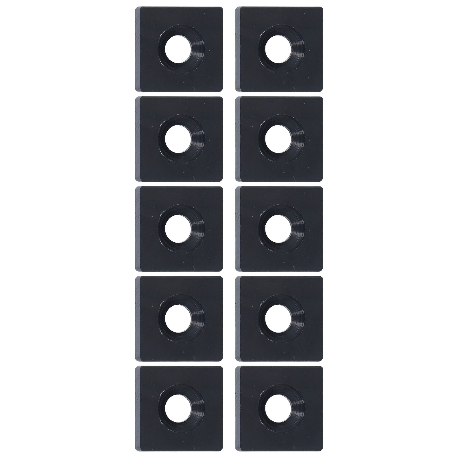 Aluminum Alloy Cover Plate,  End   10Pcs Easy Installation  For 3D Printers For CNC Equipment Black