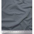 thumbnail image 1 of Soimoi Satin Silk Fabric Herringbone Small Print Fabric by The Yard 42 Inch Wide, 1 of 3