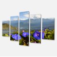 thumbnail image 2 of Stunning Mountain Terrain with Flowers - Landscape Canvas Art Print, 2 of 3