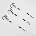 thumbnail image 1 of Pike Perch Bass Predator Lure Fishing Hook Tackle Stainless Steel 6/8/10Cm, 1 of 3