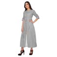 thumbnail image 3 of Moomaya Kurta à Manches Courtes Imprimée Kurti Indienne Vêtements d'Été pour Femmes, 3 of 5