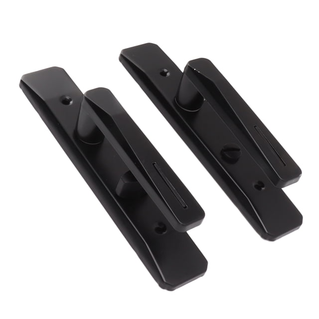 Rectangular Door Handle Locks, Portable Privacy Door Levers Security Door Handle Reversible Gate Bath Door Handle Simple Locks Latch Hardware For Bedrooms Office