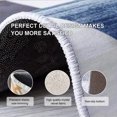 thumbnail image 2 of Modern Abstract Area Rug, Non-Shedding Living Room Bedroom Dining Home Office Crystal Velvet Carpet, 6' x 8', Gradient Gray, 2 of 3