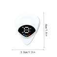 thumbnail image 3 of 2 In 1 Guitar Tuner and Plectrum High Precision Tuning Comfortable Feel Portable Durable for Guitarists, 3 of 6