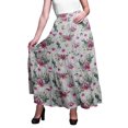 thumbnail image 1 of Bimba Jupes Maxi Imprimées Femmes Style Bohème Gitane Longue Jupe en Coton, 1 of 5