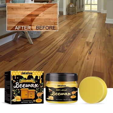 EGNMCR Wood Polishing Beeswax Natural Seasoning Beeswax Wood Floor Cleaning, Maintenance, Polishing Care floor repair wax