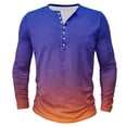thumbnail image 2 of AherBiu Plus Size Men's Long Sleeve Shirts Stretch Quick-Drying Athletic Button T-Shirts Graphic Sweatshirts Crewneck Tees, 2 of 4