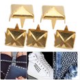 thumbnail image 2 of Herwey Square Rivet, 400 Sets 4MM-7MM DIY Leathercraft Spike Rivets Square Spike Studs Bags Shoes Belt Accessories, Square Spike Rivets, 2 of 7