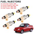 thumbnail image 3 of 4PCS Fuel Injectors INP-470 Fit for Suzuki Sidekick X-90 1.6L Fit for Chevy Tracker, 3 of 12