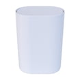 thumbnail image 1 of Mainstays Flip Top Plastic Wastebasket White, 1 of 5