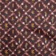 thumbnail image 1 of oneOone Velvet Maroon Fabric Cowboy Sewing Craft Projects Fabric Prints By Yard 58 Inch Wide, 1 of 5