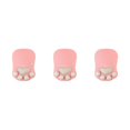 thumbnail image 1 of maskred Stylish Cat Paw Gaming Mouse Mat Wrist Protection Non-slide Base Safe Unique DS-015 pink gray 3Set, 1 of 6