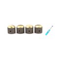 thumbnail image 1 of stanreset 4pcs Volume Bouton Guitare Électrique Chapeau Partie de Tonalité pour Guitares Remplacé Pièces Ajustement Outil Réglage Instrument, 1 of 1
