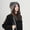 coffeecolor(bigbraid), variant on Cute Girls Knitted Ear Protection Hat Bear Ear Protection Hat Wool Crochet Hat Solid Color Hat Beanie Hat Winter Warm Headgear