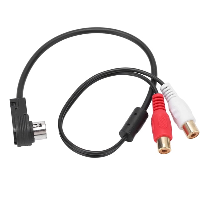 Audio Cable Adapter, ABS Plug And Play Wear Resistant IN Audio Adapter Flexible For Car Replacement For Ai-net