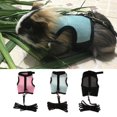 thumbnail image 3 of GROWTH TANK Pet Supplies Vest Harness & Leash For Hamster Rabbit Squirrel Guinea Pig Ferrets Pink S, 3 of 9