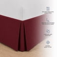 thumbnail image 4 of Swift Home Premium Bed Skirt 14-Inch Tailored Drop, 1 Pack, Twin, 4 of 5