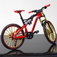 thumbnail image 4 of Bicycle Model 1:10 Scale Realistic Shape Alloy Downhill Mountain Bike Toy Birthday Gift, 4 of 7
