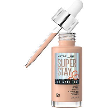 Maybelline New York Super Stay up To 24H Skin Tint Foundation, Skin-like coverage, with Vitamin C*,, 129 ,30 ml