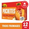 thumbnail image 2 of McCain® Pizza Pockets® Three Cheese, Made in Canada from domestic and imported ingredients, 12 x 100g, 2 of 9