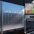 thumbnail image 1 of 1ml Acrylic Board Calendar For Fridge Clear Monthly Planner For Refrigerator, 1 of 9