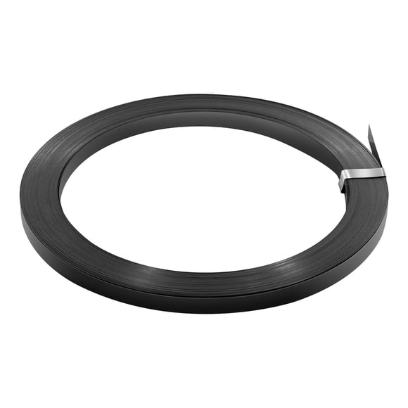 KFFKFF Steel Strapping Coil, 3/4 in x 0.02 in x 300 ft, Metal Strapping Banding Roll Withstands Harsh Environment, 1710 lbs Break Strength