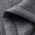 thumbnail image 3 of Longs Chandails à Capuchon pour Femmes 2025 Manches Longues Ourlet Fendu Robe à Capuchon Unie avec Poches Chandail à Capuchon pour Femmes, 3 of 8