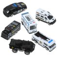 thumbnail image 2 of CIMAXIC 6pcs Assorted Police Car Models Die-cast Car Toys Inertia Control Toys Early Learning Props for Kids Children,3.54"X1.77"X1.77", 2 of 5