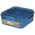 thumbnail image 1 of Sistema Ocean Bound Plastic Bento Box, Lunch Box with Yogurt/Fruit Container, 1.25 L, Assorted Colours (Varies by Pack), 1 of 7