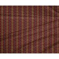 thumbnail image 4 of oneOone Polyester Lycra Fabric Dotted Chevron & Leaves Block Print Fabric By The Yard 56 Inch Wide, 4 of 4