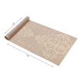 thumbnail image 2 of IH Casa Decor Vinyl Table Runner 72" Damask Natural - Ensemble De 2, 2 of 3