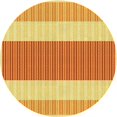 thumbnail image 1 of Ahgly Company Tapis d'Intérieur Ronds Transitionnels Lavables à la Machine Orange Rouge Orange, 3 Pieds Rond, 1 of 7