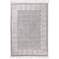 thumbnail image 1 of Casavani Outdoor Yoga Flat Weave Geometric Rug, Beige 2.6x4feet, 1 of 6