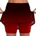 thumbnail image 1 of FNFYFH Liquidation Shorts d'Été pour Femmes Confortables Doux Coupe Ample Unis Shorts en Coton, Rouge, 1 of 6