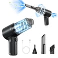 thumbnail image 1 of RRJ Wireless Car Vacuum Cleaner Handheld Portable Vacuum And Blower Cordless Mini Car Vacuum Cleaner, 280g Lightweight Car Interior Cleaner for Pet Hair Dust Crumbs, Multi-Function Auto Vacuum, 1 of 9