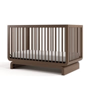 Storkcraft Santorini 5-in-1 Convertible Crib, Hazelnut