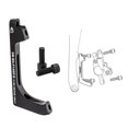 thumbnail image 1 of Road Bike Bike Disc Brake-Caliper Adapter Flat Mount To Post Mount, 1 of 4