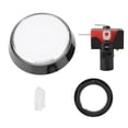 thumbnail image 2 of Arcade Button, Convenient Arcade Round Button, LED Illuminated Push Button Prevent Stains for Arcade Game Machine Arcade Stick PC Games Mame, 2 of 8