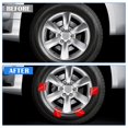 thumbnail image 2 of maskred 8x Red Durable Reflective Wheel Rim Decal Stripes For Car Tire Customization Weather-resistant 1Set, 2 of 6