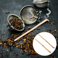 thumbnail image 2 of 2 Pcs Matcha Bamboo Spoon Tea Scoop Matcha Tea Leaf Sticks Tea Ceremony Utensil, 2 of 8