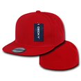 thumbnail image 2 of Decky RP1-PL-RED-25 Casquette Rétro Ajustée, Red, Taille 7,25, 2 of 3