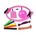 thumbnail image 4 of Almencla 11Pcs and Pilates Ball Set Workout Equipment for Pilates Pink, 4 of 8