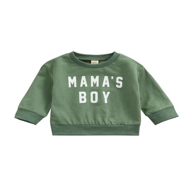 MesaSe Chandail pour Bébé Garçon, Chandail à Manches Longues Style « Dad's Dude », Chandail Décontracté, Vêtements