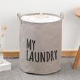 thumbnail image 4 of EGNMCR Closet Organizers and Storage, Quilt Storage Bags Clothes Dirty Laundry Basket Large Capacity Drawstring Mouth Moistureproof Packing Bags Home Fabric Moving Bags USB flash drive, 4 of 4