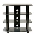 thumbnail image 1 of Meuble Télé Haut pour Garçon/chariot avec 3 Tablettes AV, 1 of 3