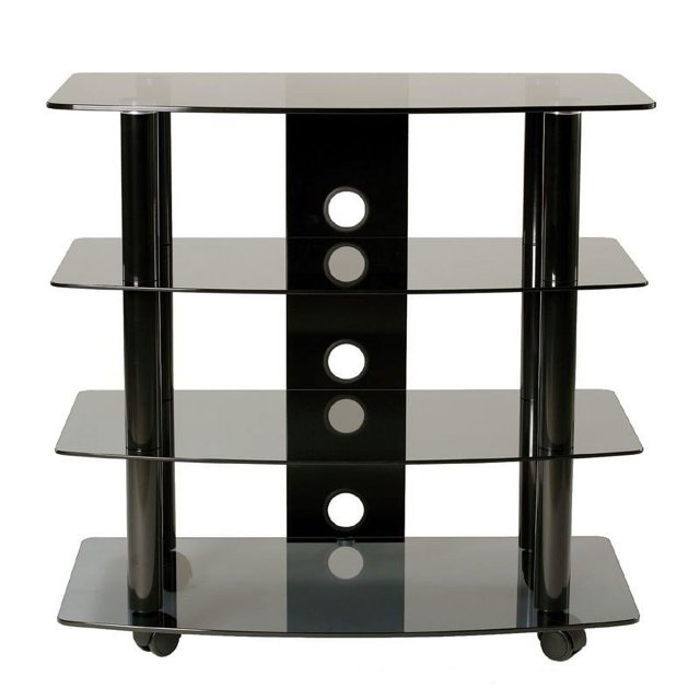 Meuble Télé Haut pour Garçon/chariot avec 3 Tablettes AV