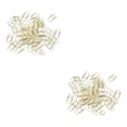 thumbnail image 4 of Ruiboury 100x Paper Clips Cute Metal Paperclips Notebook for Office School Gold 20mm 2Set, 4 of 6